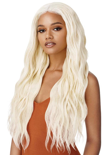 OUTRE SYNTHETIC WEAVE BATIK COLORBOMB BLONDE COLLECTION LOOSE WAVE 18